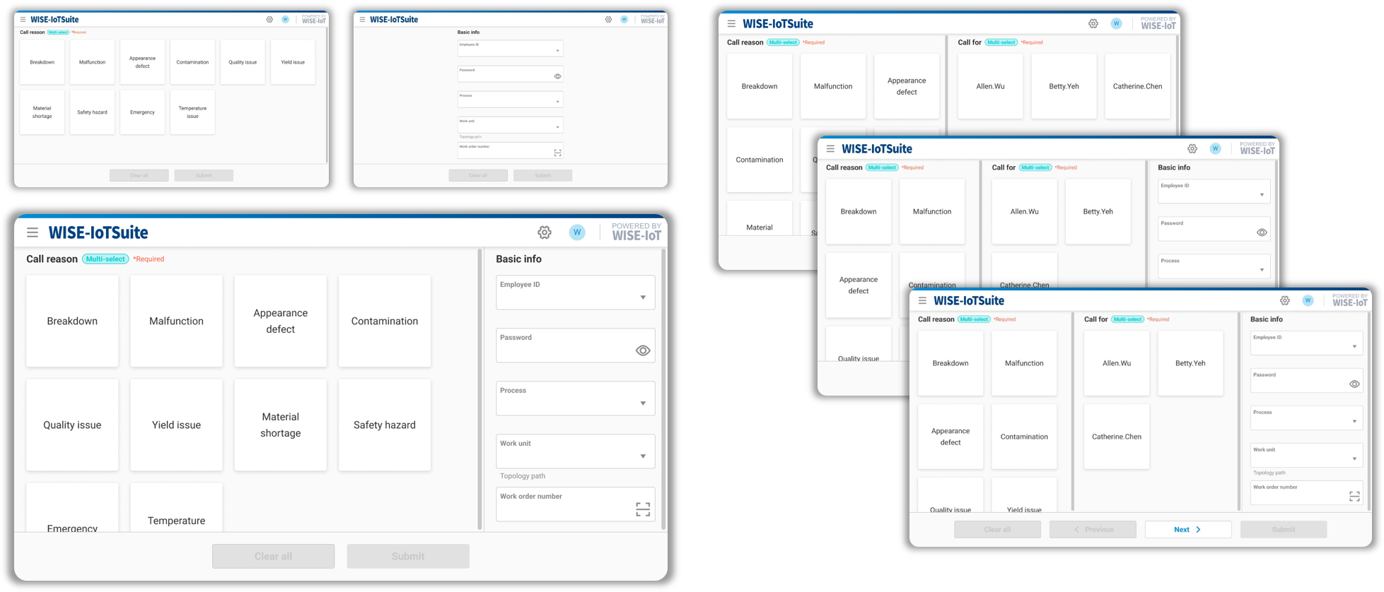 自定義通報佈局